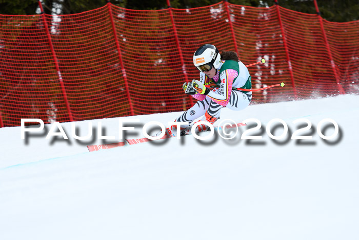 FIS Super-G, Damen + Herren, Rennen 1 + 2, 13.02.2020