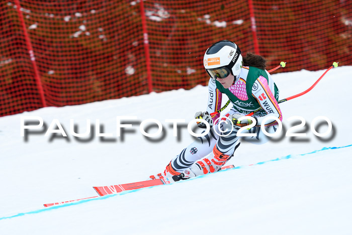 FIS Super-G, Damen + Herren, Rennen 1 + 2, 13.02.2020