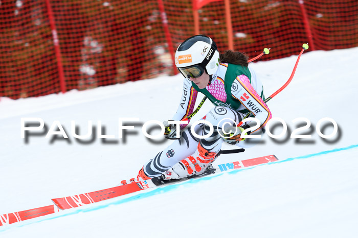 FIS Super-G, Damen + Herren, Rennen 1 + 2, 13.02.2020