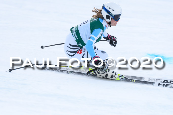 FIS Super-G, Damen + Herren, Rennen 1 + 2, 13.02.2020