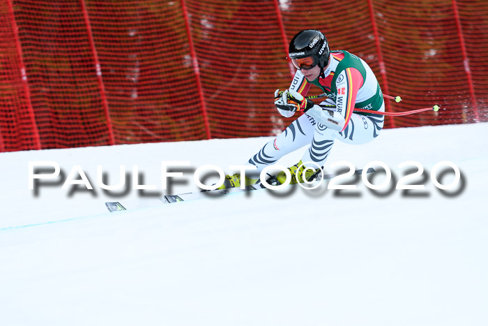 FIS Super-G, Damen + Herren, Rennen 1 + 2, 13.02.2020