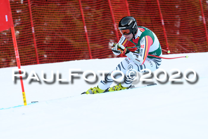 FIS Super-G, Damen + Herren, Rennen 1 + 2, 13.02.2020