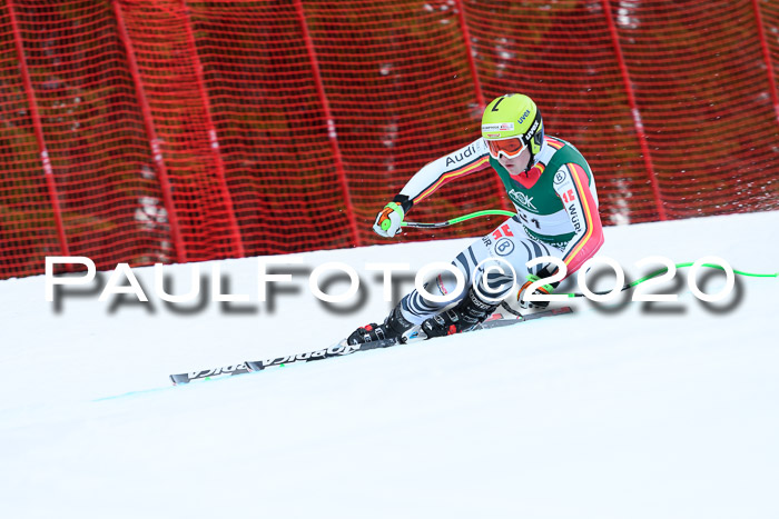 FIS Super-G, Damen + Herren, Rennen 1 + 2, 13.02.2020