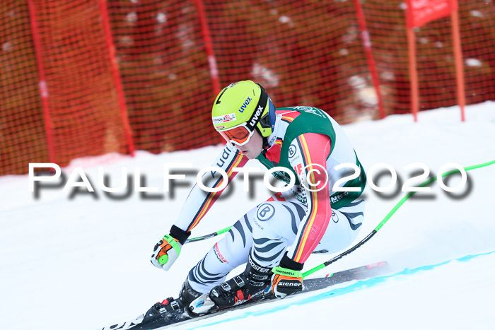 FIS Super-G, Damen + Herren, Rennen 1 + 2, 13.02.2020