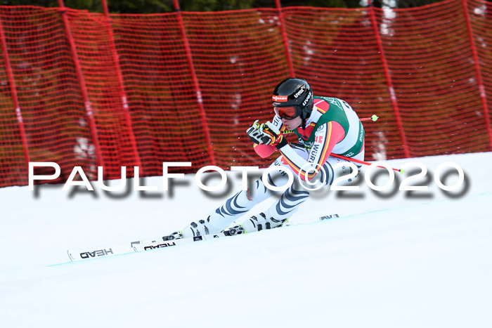 FIS Super-G, Damen + Herren, Rennen 1 + 2, 13.02.2020