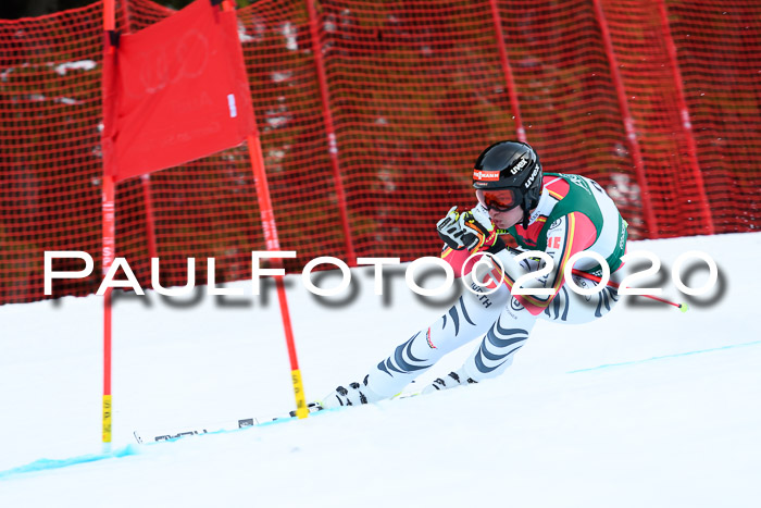 FIS Super-G, Damen + Herren, Rennen 1 + 2, 13.02.2020