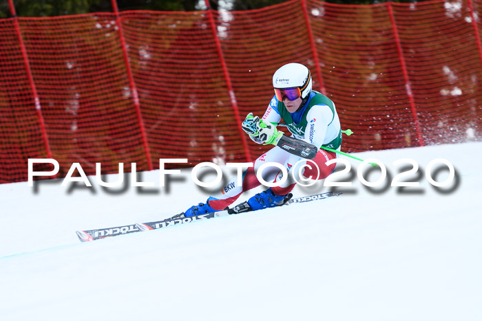 FIS Super-G, Damen + Herren, Rennen 1 + 2, 13.02.2020