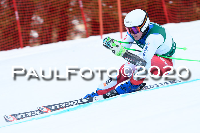 FIS Super-G, Damen + Herren, Rennen 1 + 2, 13.02.2020