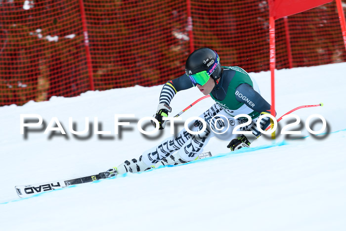 FIS Super-G, Damen + Herren, Rennen 1 + 2, 13.02.2020