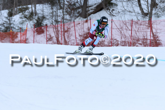 FIS Super-G, Damen + Herren, Rennen 1 + 2, 13.02.2020