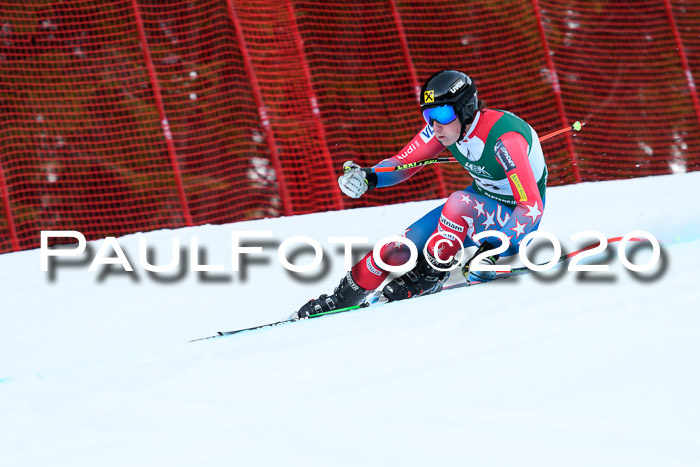 FIS Super-G, Damen + Herren, Rennen 1 + 2, 13.02.2020