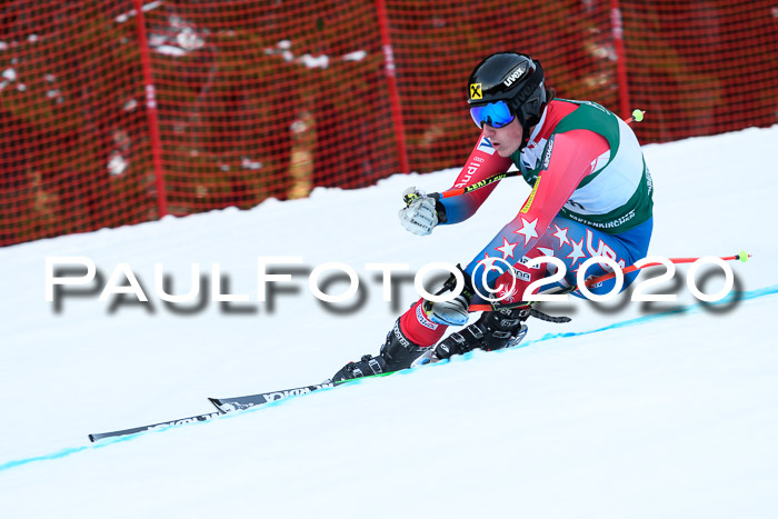 FIS Super-G, Damen + Herren, Rennen 1 + 2, 13.02.2020