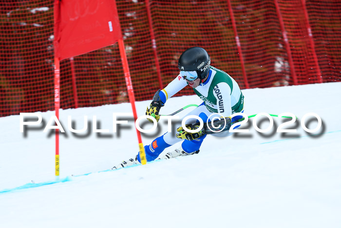 FIS Super-G, Damen + Herren, Rennen 1 + 2, 13.02.2020