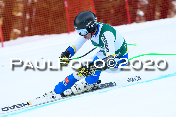 FIS Super-G, Damen + Herren, Rennen 1 + 2, 13.02.2020