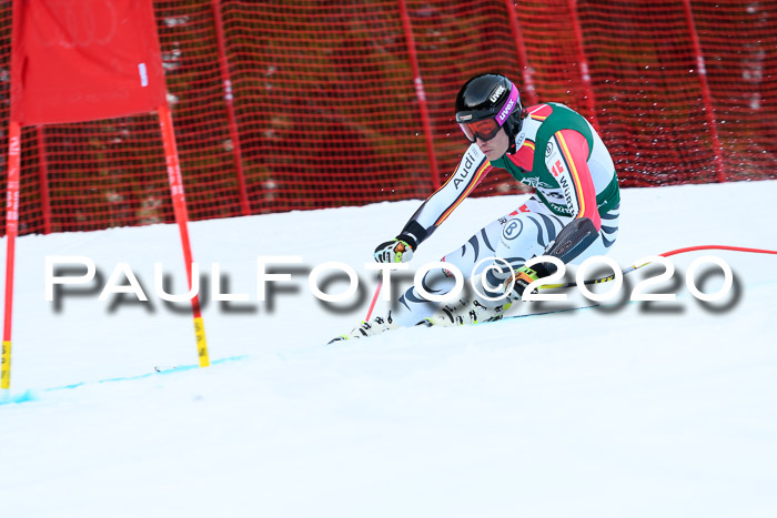 FIS Super-G, Damen + Herren, Rennen 1 + 2, 13.02.2020