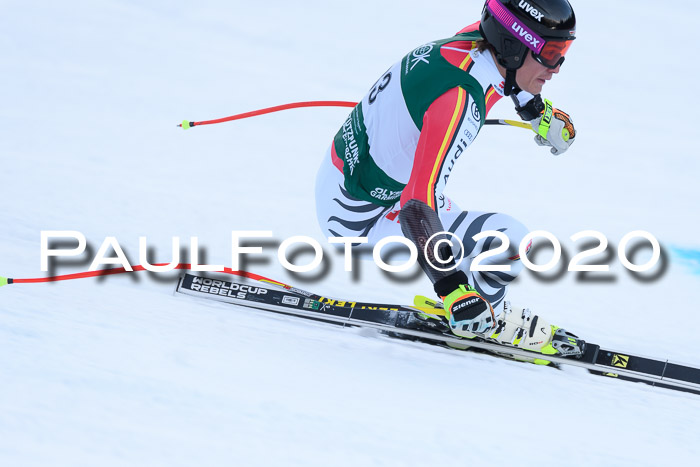 FIS Super-G, Damen + Herren, Rennen 1 + 2, 13.02.2020