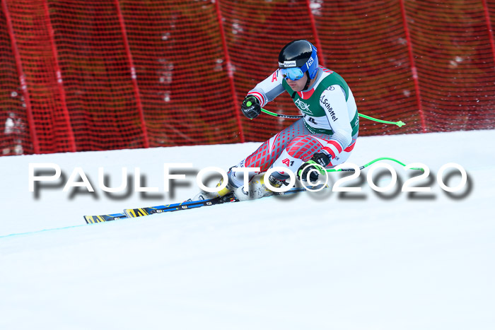 FIS Super-G, Damen + Herren, Rennen 1 + 2, 13.02.2020