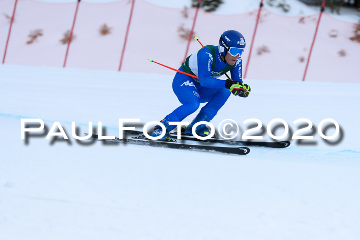 FIS Super-G, Damen + Herren, Rennen 1 + 2, 13.02.2020