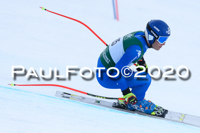 FIS Super-G, Damen + Herren, Rennen 1 + 2, 13.02.2020