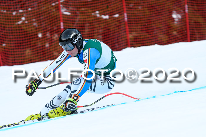 FIS Super-G, Damen + Herren, Rennen 1 + 2, 13.02.2020