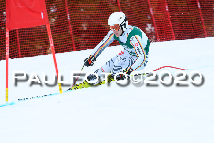 FIS Super-G, Damen + Herren, Rennen 1 + 2, 13.02.2020