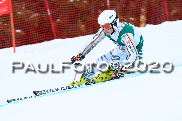 FIS Super-G, Damen + Herren, Rennen 1 + 2, 13.02.2020