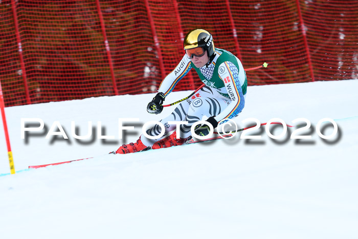 FIS Super-G, Damen + Herren, Rennen 1 + 2, 13.02.2020