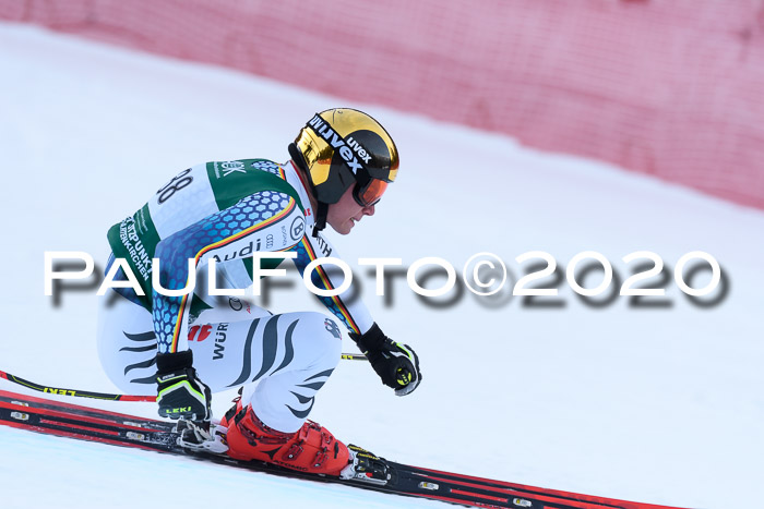 FIS Super-G, Damen + Herren, Rennen 1 + 2, 13.02.2020