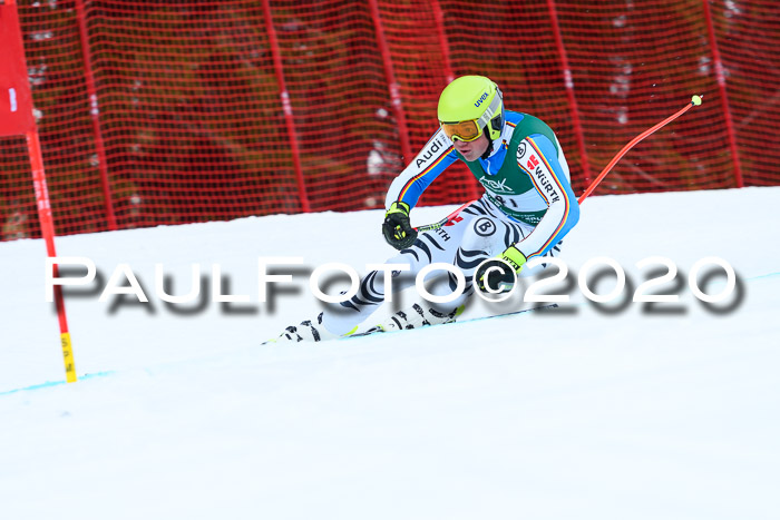 FIS Super-G, Damen + Herren, Rennen 1 + 2, 13.02.2020