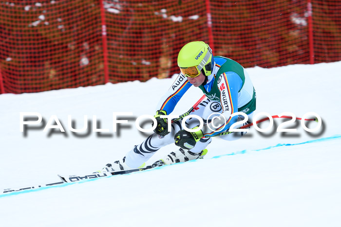 FIS Super-G, Damen + Herren, Rennen 1 + 2, 13.02.2020