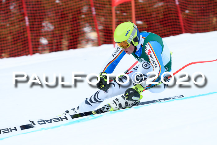 FIS Super-G, Damen + Herren, Rennen 1 + 2, 13.02.2020