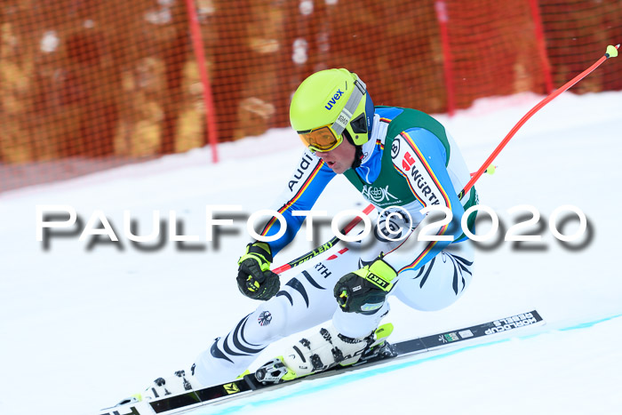 FIS Super-G, Damen + Herren, Rennen 1 + 2, 13.02.2020