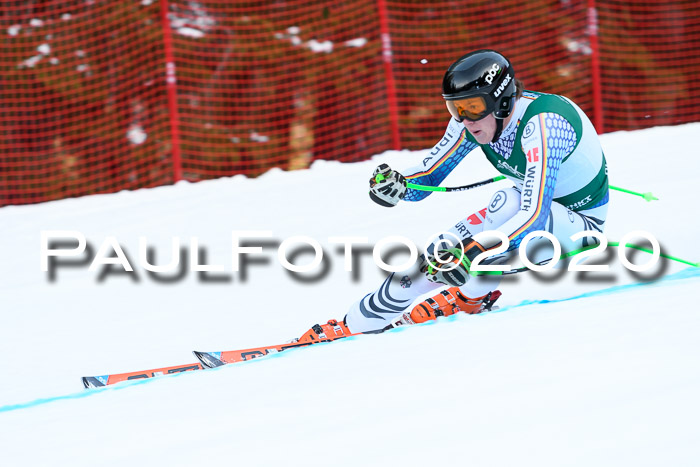 FIS Super-G, Damen + Herren, Rennen 1 + 2, 13.02.2020