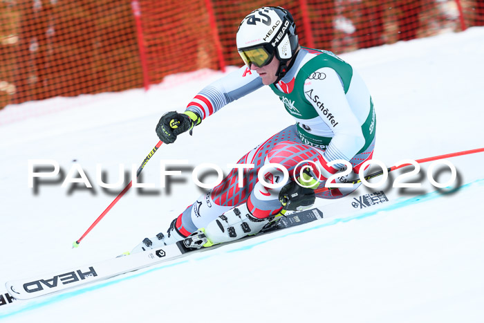 FIS Super-G, Damen + Herren, Rennen 1 + 2, 13.02.2020