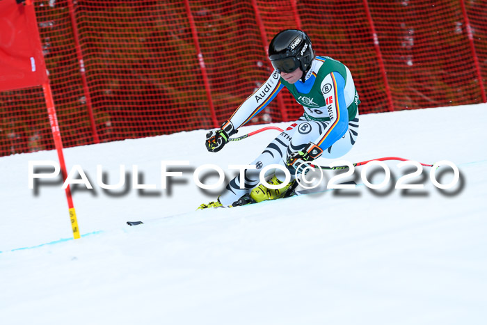 FIS Super-G, Damen + Herren, Rennen 1 + 2, 13.02.2020