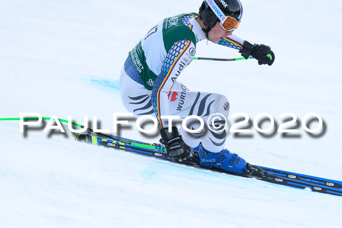 FIS Super-G, Damen + Herren, Rennen 1 + 2, 13.02.2020