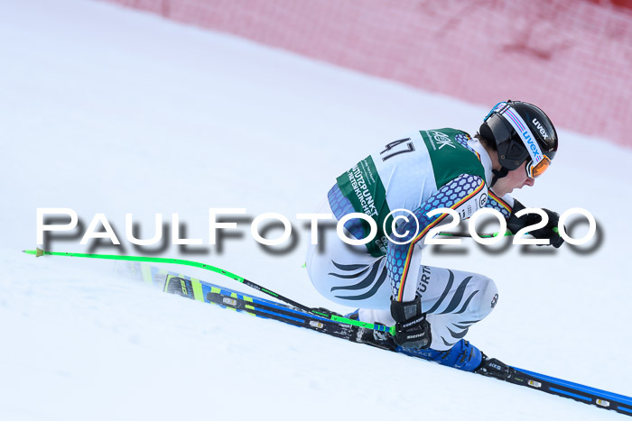 FIS Super-G, Damen + Herren, Rennen 1 + 2, 13.02.2020