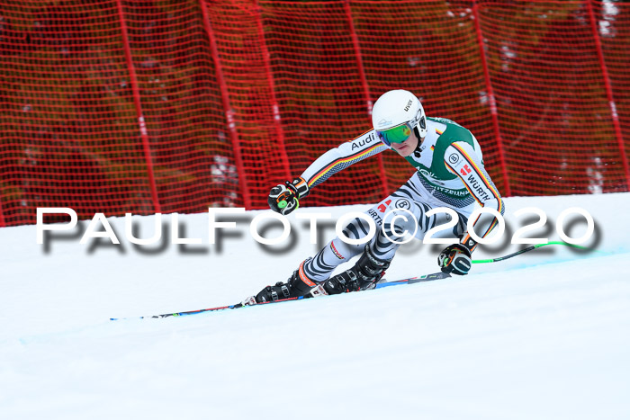 FIS Super-G, Damen + Herren, Rennen 1 + 2, 13.02.2020