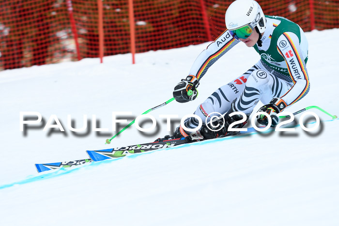 FIS Super-G, Damen + Herren, Rennen 1 + 2, 13.02.2020