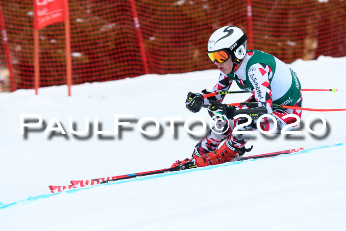 FIS Super-G, Damen + Herren, Rennen 1 + 2, 13.02.2020