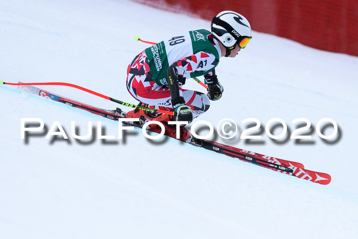 FIS Super-G, Damen + Herren, Rennen 1 + 2, 13.02.2020