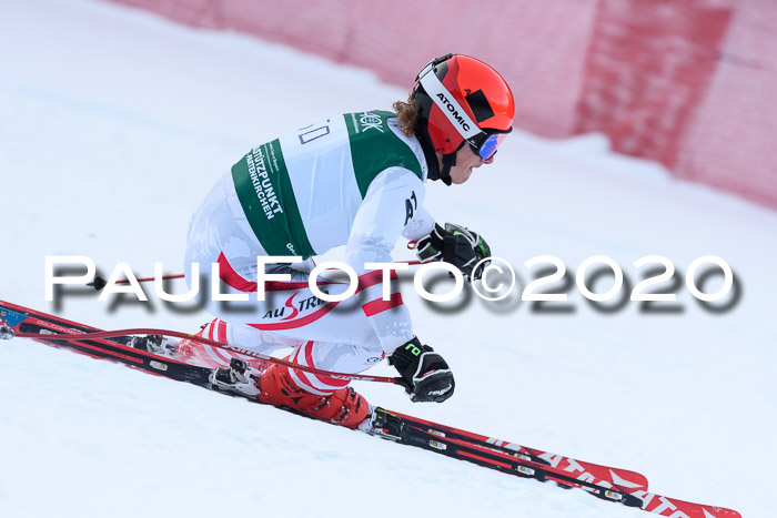 FIS Super-G, Damen + Herren, Rennen 1 + 2, 13.02.2020