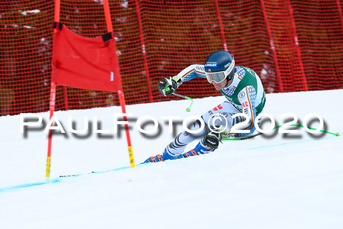 FIS Super-G, Damen + Herren, Rennen 1 + 2, 13.02.2020