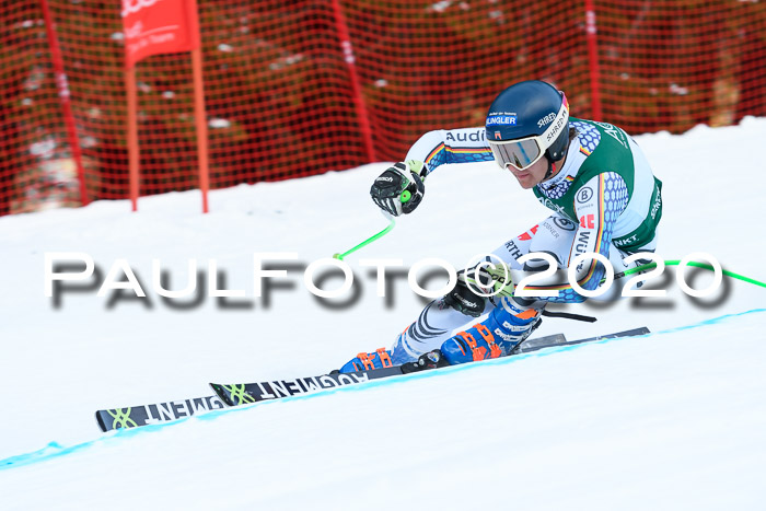 FIS Super-G, Damen + Herren, Rennen 1 + 2, 13.02.2020