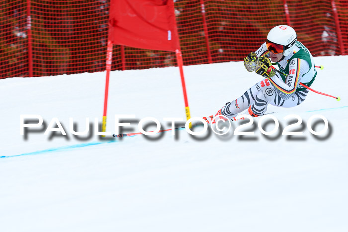 FIS Super-G, Damen + Herren, Rennen 1 + 2, 13.02.2020