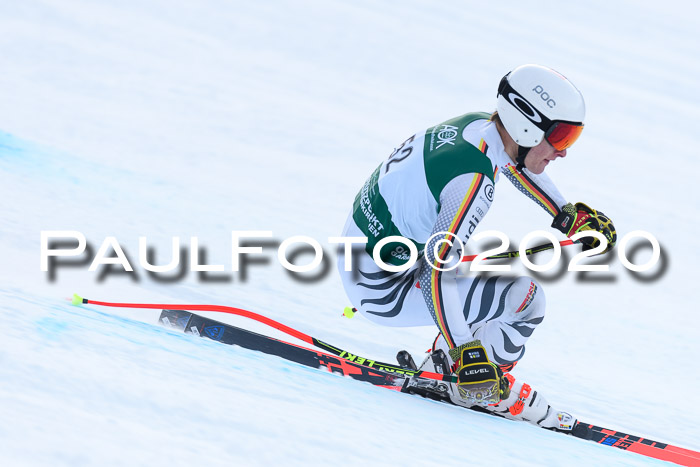 FIS Super-G, Damen + Herren, Rennen 1 + 2, 13.02.2020