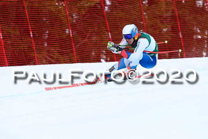 FIS Super-G, Damen + Herren, Rennen 1 + 2, 13.02.2020