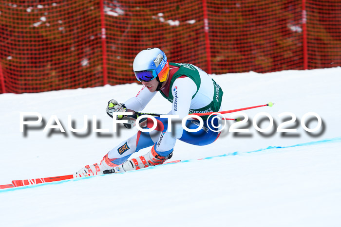 FIS Super-G, Damen + Herren, Rennen 1 + 2, 13.02.2020