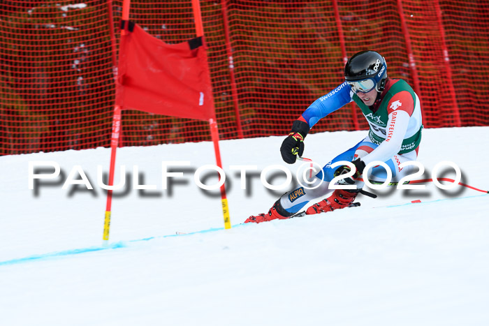 FIS Super-G, Damen + Herren, Rennen 1 + 2, 13.02.2020