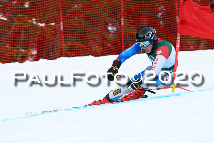 FIS Super-G, Damen + Herren, Rennen 1 + 2, 13.02.2020